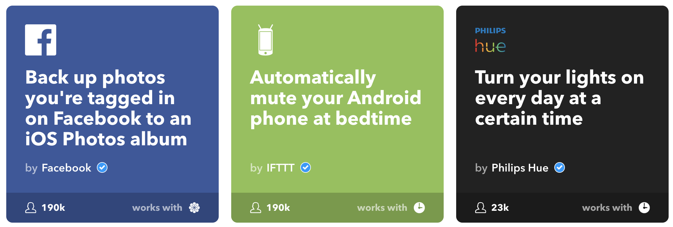 Some fund IFTTT Recipes